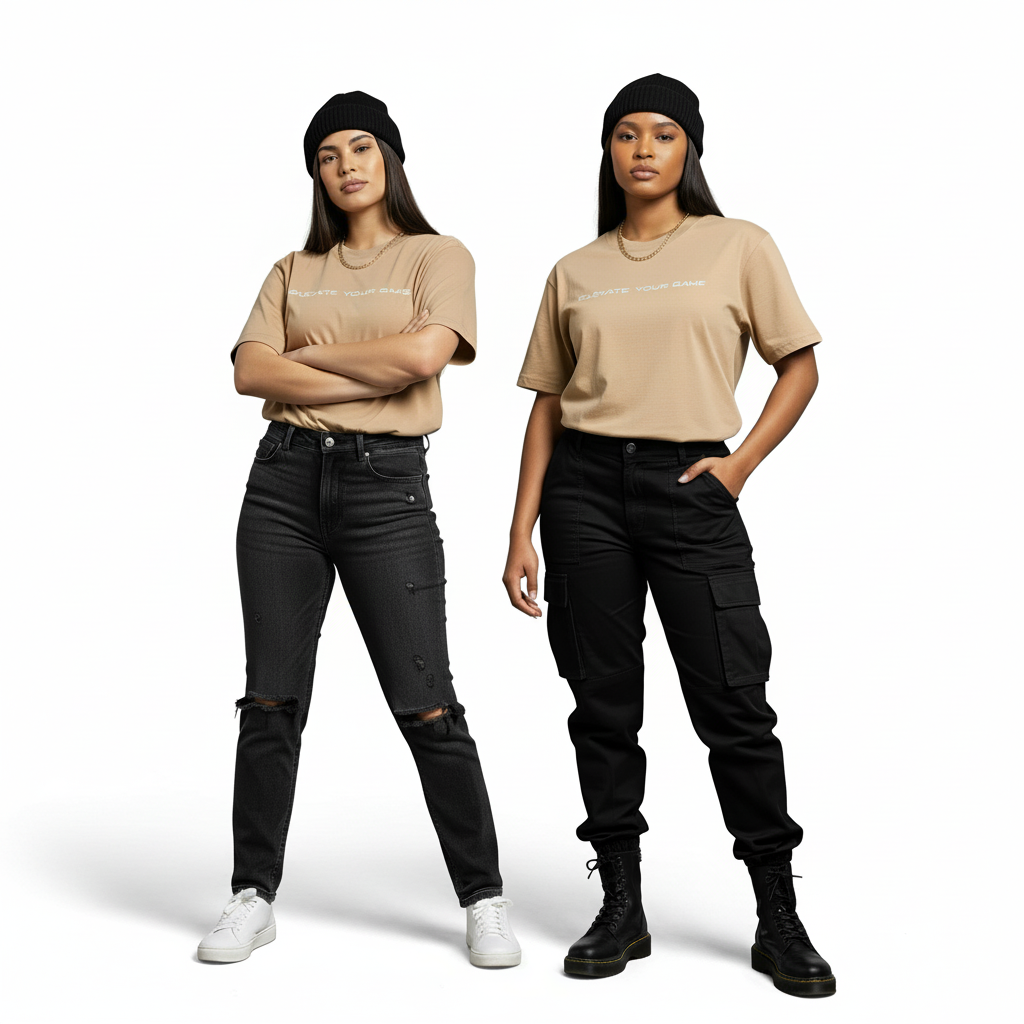 “ELEVATE YOUR GAME” HOC TEE (KHAKI)