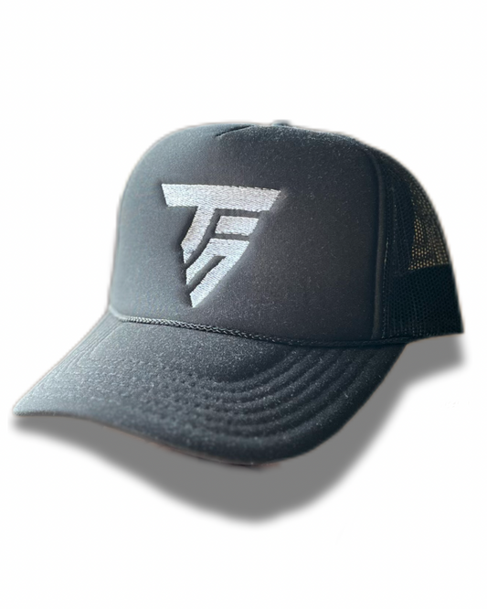 “SYMBOLISM XL” TRUCKER HAT (BLACK)