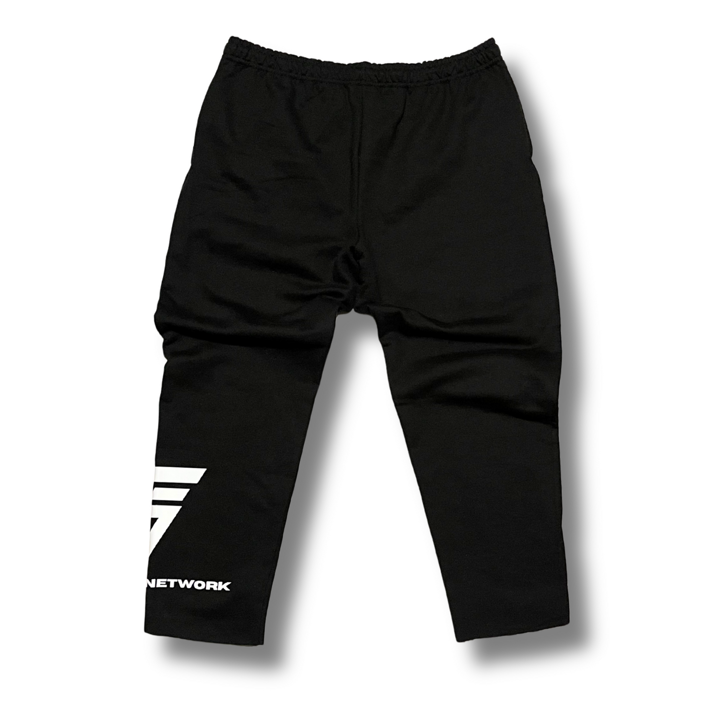 “SHOWCASE” LIGHTWEIGHT TRAINER SWEATPANTS (BLACK)