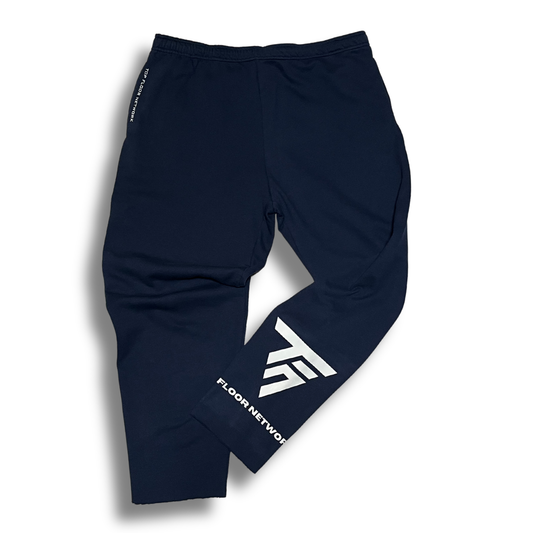 “SHOWCASE” LIGHTWEIGHT TRAINER SWEATPANTS (NAVY)