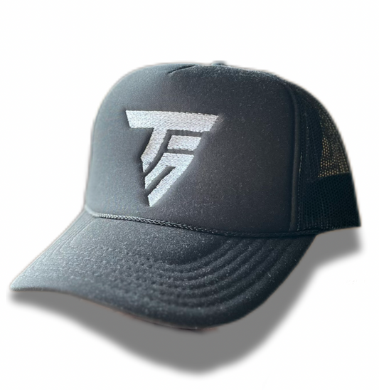 “SYMBOLISM XL” TRUCKER HAT (BLACK)