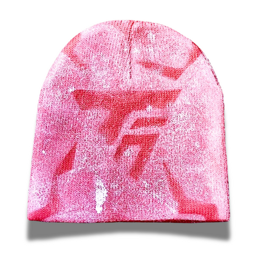AIR BRUSH “SYMBOLISM” BEANIE (RED)