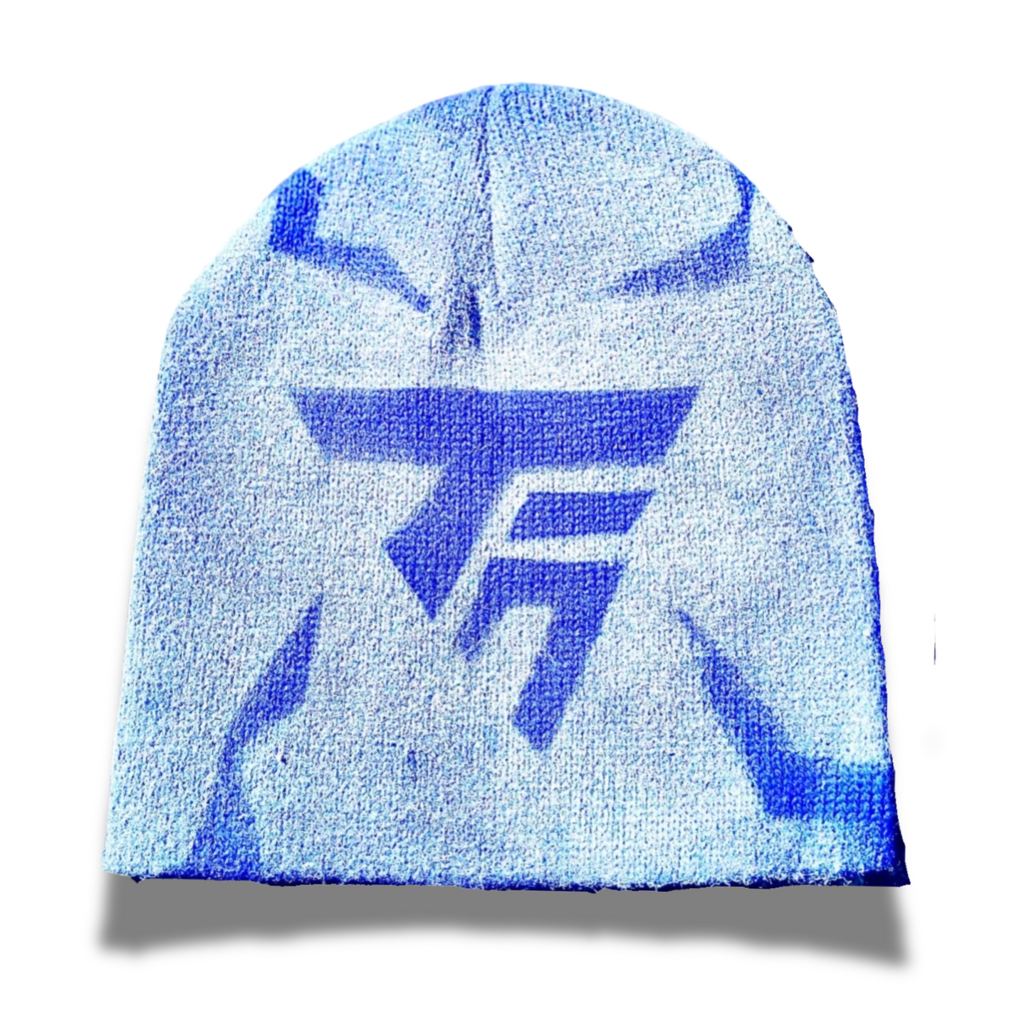 AIR BRUSH “SYMBOLISM” BEANIE (TRUE BLUE)