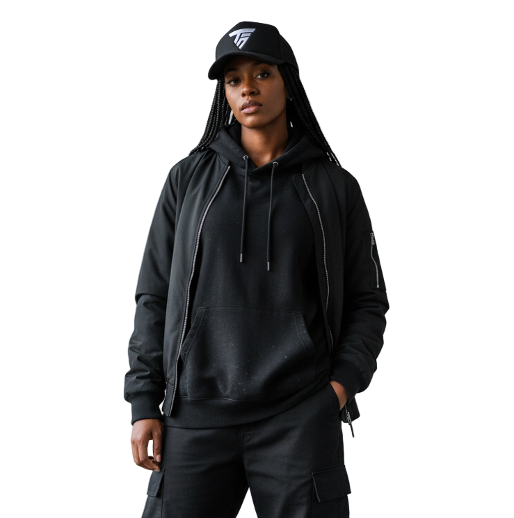 “SYMBOLISM XL” TRUCKER HAT (BLACK)