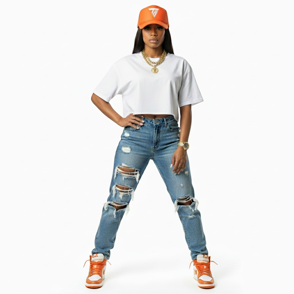 “SYMBOLISM XL” TRUCKER HAT (ORANGE)