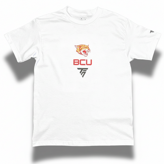 TFN x BCU “FAN FAVORITE” HUSTLE TEE (WHITE)